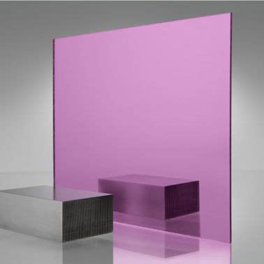 1/8 ružičasto ogledalo akrilni pleksiglas plastični list 24 x 12 nazivne veličine AZM prikazuje se