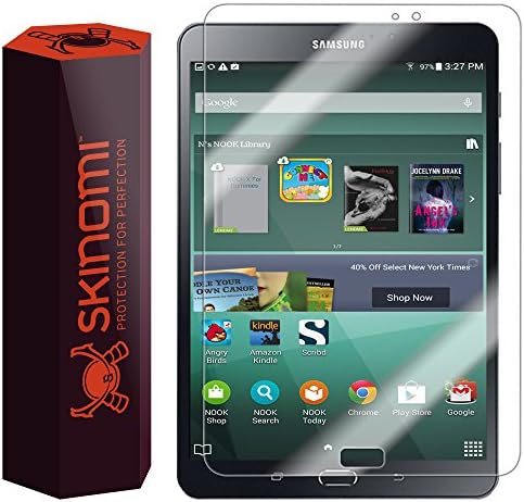 Skinomi zaštitnik ekrana kompatibilan sa Samsung Galaxy Tab S2 Nook Clear TechSkin TPU Anti-Bubble HD filmom
