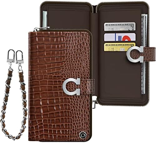 JUST4YOU iPhone 11 Pro Max futrola za novčanik sa držačem za kartice Zaštitna koža Flip Folio