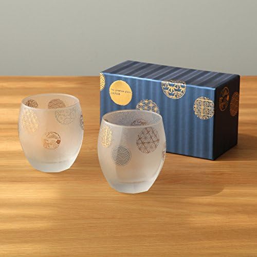 Aderia Whisky Rock Glass par Poklon Set Premium 11oz 12oz