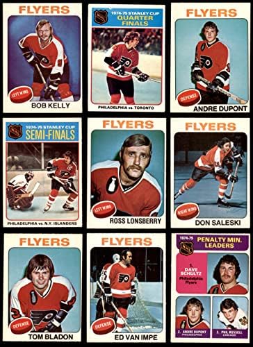 1975-76 O-pee-chee Philadelphia Flyers u blizini Team set Philadelphia Flyers Ex + Flyers