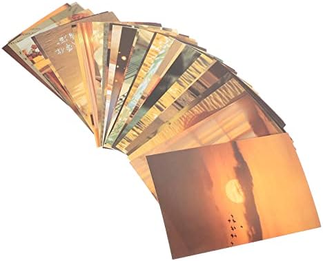 Fomiyes estetske postske kartice Komplet estetske slike Zidni kolaž Kit 30pcs svježi stil zidni