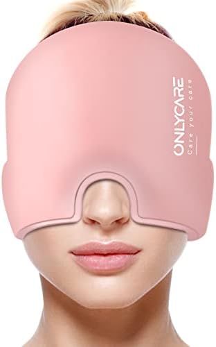 Onlycare migraine Relief Cap, nadograđeni omot za ledenu glavu migrene bez mirisa, šešir za