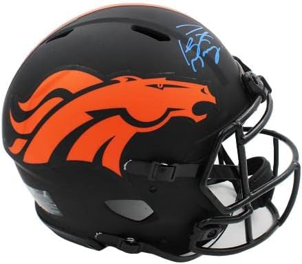 Peyton Manning potpisao Denver Broncos Speed Authentic Eclipse NFL kacige sa autogramom NFL kacige