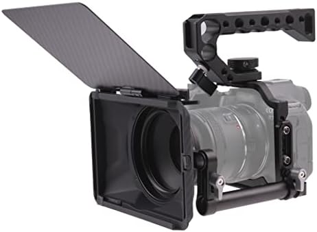 FOTGA legura aluminijumska kaveza stabilizator nosača + DP500 mini mat mat kutija za Canon EOS R7 DSLR kamere Video film