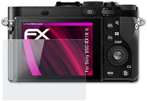 ATFolix plastični stakleni zaštitni film kompatibilan sa Sony DSC-RX1R II staklenim zaštitu, 9h hibridnog-stakla