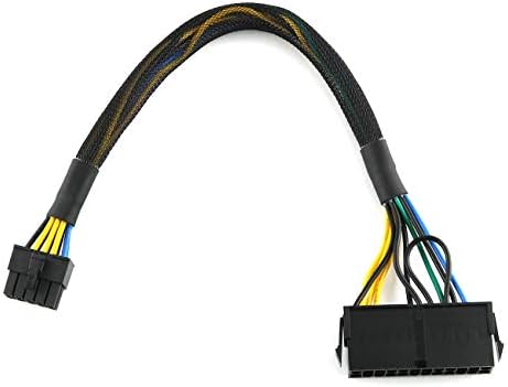 E-izvanredno 24 pin do 10 pin ATX PSU Glavni adapter za napajanje Kabel računara Nadogradnja napajanja Ručno pretvaranje