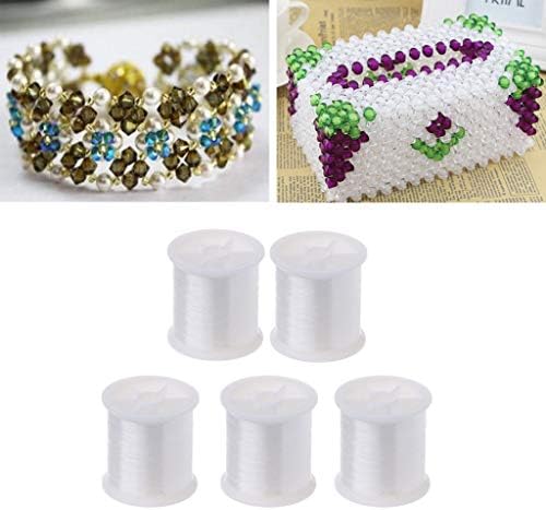 Browshaper 100m / roll prozirni najlonski čist zašivač za šivanje za odjeću DIY nakit perla