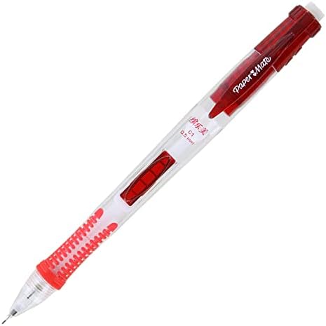 Papirna mate jasna točka Mehanička olovka, 0,5 mm, roza ruža, 12 brojeva