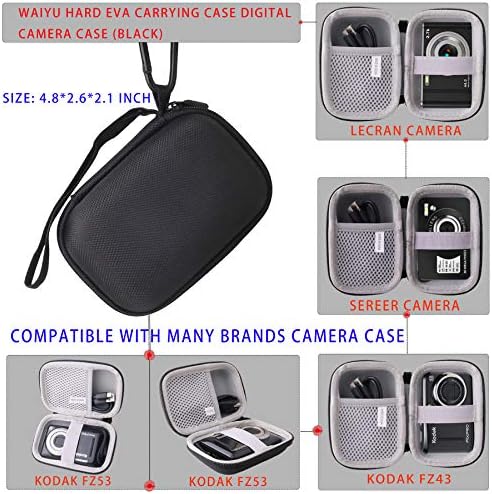 waiyu Hard EVA torbica za nošenje za SEREER/Lecran digitalnu kameru, / Kodak PIXPRO Friendly Zoom FZ53