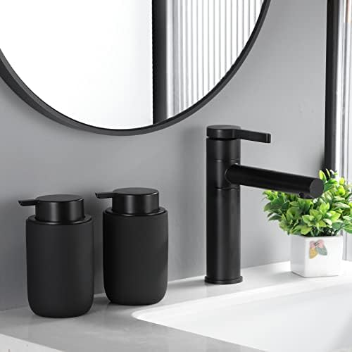Dispenzer za ručni sapun od crne pjene - dispenser za ručnu pumpu za kupatilo MATTE Black pjena sapuna