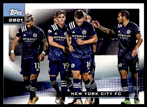 2021 TOPPS MLS 143 New York City FC Soccer Futbol Trgovačka kartica