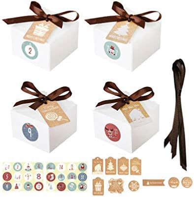 Poklon poklon bombona 1set poklon kutije Dekorativne kutije za bombone Božićne torbe za bombone Reindeer Snowman