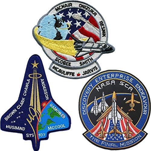 Nasa Space Shuttle Challenger Patch, Konačna misija Nasa SCA Patch Space Shuttle Otkrijte Enterprise Endeavor,