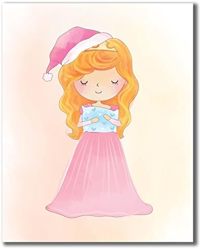 Zidni dekor princeze za djecu-Belle Ariel Pepeljuga snježno bijeli Jasmin Aurora Set od 6 slatkih umjetničkih