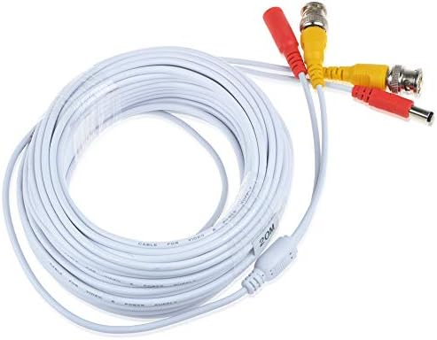 PkPower bijeli 65FT BNC produžni kabel za lorex LBV2711B 1080p HD IR Bullet Camera