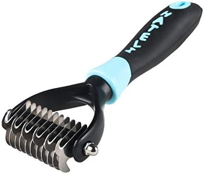 HATELI samočišćenje pet Slicker Brush Grooming Hair Deshedding Brush Undercoat Rake alat za Linjanje