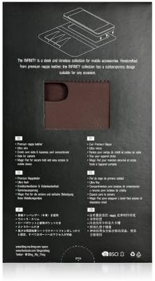 AYANO Infinity Dots - smeđa kožna Flip torbica sa tačkama za iPhone 5 / 5s sa Magic Tape-inf-DT-bww-fc-ip