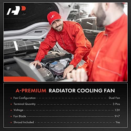 Premium montaža hlađenja hlađenja hlađenja motora motora kompatibilna sa Lincoln MKZ 2007 2008 2009, v6 3.5L,