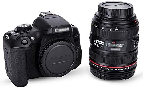 Zadnji poklopac objektiva i poklopac karoserije za Canon EF EF-S Mount kameru 90d 80d 77D 70D
