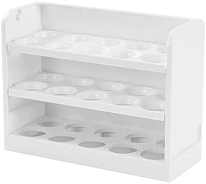 PDGJG 30 jaja tri sloja Creative Flip kutija za odlaganje jaja frižider Organizator kontejner kuhinja kuhinja