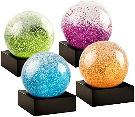 CoolSnowGlobes Jewel Mini set od četiri snežna globusa