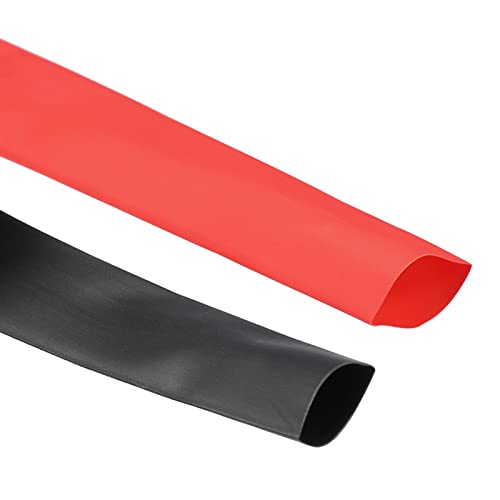 Komplet cijevi za cijev od meccanixityity-a 2: 1 1/2 DIA 20mm Stan za 10ft crna crvena izolacija
