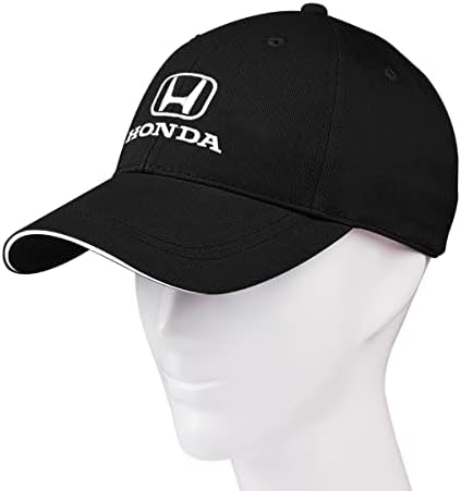 Auto Logo Racing 3D uniforma za vezenje bejzbol kapa Unisex putna kapa Podesiva trkačka kapa Fit Hon Pribor