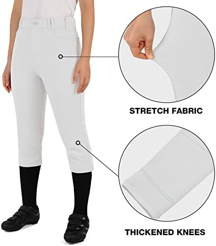 Beroy softball hlače Žene FastPitch dame bejzbol pant-turnir-turnir sa džepovima
