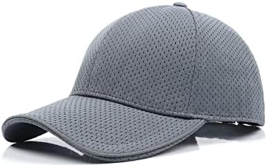 Zylioo XXL Oversize Bejzbol mrežasta kapa,velika strukturirana kapa za tatu,podesivi ljetni šešir