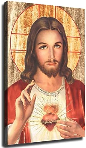 Božansko Mercy Sacred Heart Isusovog postera Zidno umetničko dekor Spavaća soba Dnevna soba Kupaonica Dekorativni