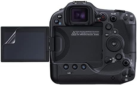 CELICIOUSIC Vivid Nevidljivi sjajni HD ekran Zaštitni film kompatibilan sa Canon EOS R3 [paket od 2]