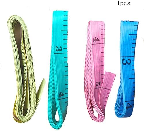 UKD Pulabo 3pcs šarena mekana traka za mjerenje trake Šivenje krojačko platno Ruljevače Fleksibilno