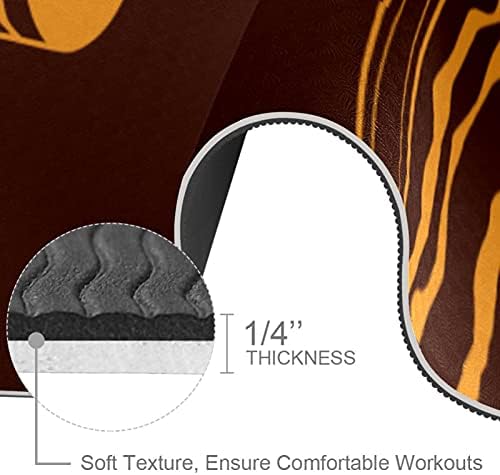 Yoga Mat Tiramisu torta čokoladni uzorak ekološki prihvatljiva neklizajuća podloga za fitnes vježbe za Pilates