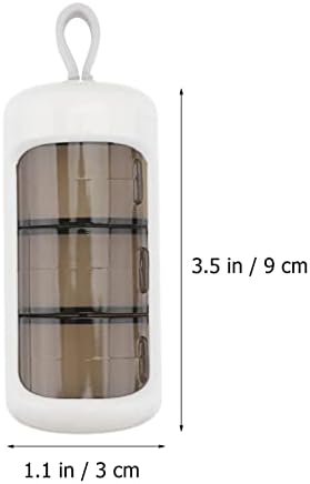 Cabilock prijenosni stalak za Tablet 1kom Mini Kreativni Organizator pilula kompaktna kutija za lijekove