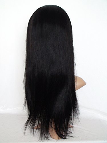 8 Good Quanlity Full Lace perika od ljudske kose za crnu ženu mongolski Djevičanski Remy ljudska kosa