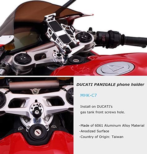 MHK montira držač telefona za motocikl za Ducati Panigale 899 959 11991299 V4, klizna boja