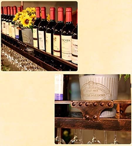 Fizdi vinski nosač viseći držač za čaše za crvene vino viseći držač stakla na gore jednostavan za ugradnju