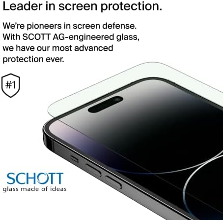 Belkin ScreenForce™ UltraGlass zaštitnik ekrana filtera plavog svjetla za iPhone 14 Pro Max, zaštita
