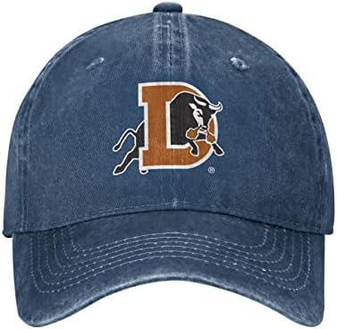 Durham Bulls Logo klasični kaubojski šešir oprao bejzbol-kapu s podesivim tatom-šeširom