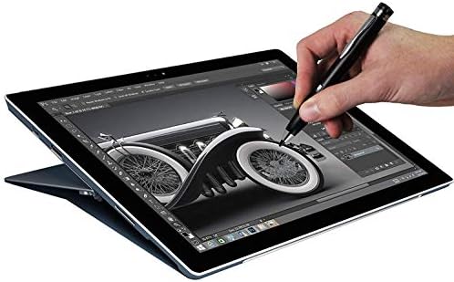 Navitech srebrna mini fine tačaka digitalna aktivna olovka Stylus kompatibilna sa LG G5
