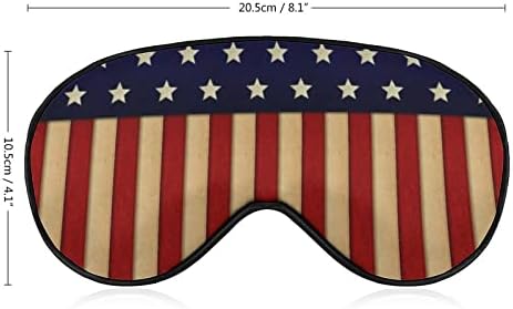 FunnyStar American Glory Flag Mekani mirovanje maski za oči za spavanje za spavanje savršenim blokovima