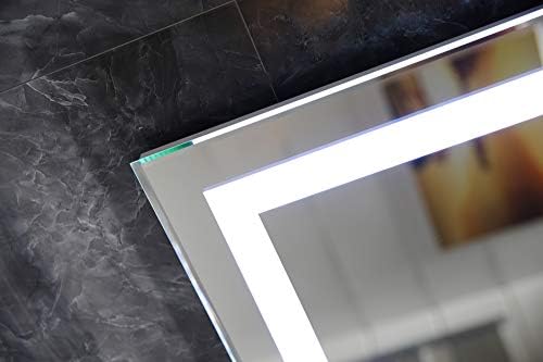 24x32 inča zidno LED Osvijetljeno ogledalo za kupatilo sa prekidačem na dodir