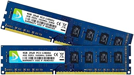 Duomeiqi 8GB komplet PC3-10600 1333MHz DDR3 SDRAM 2RX8 PC3 10600S SODIMM 204-PIN CL9 1.5V PC3 10600
