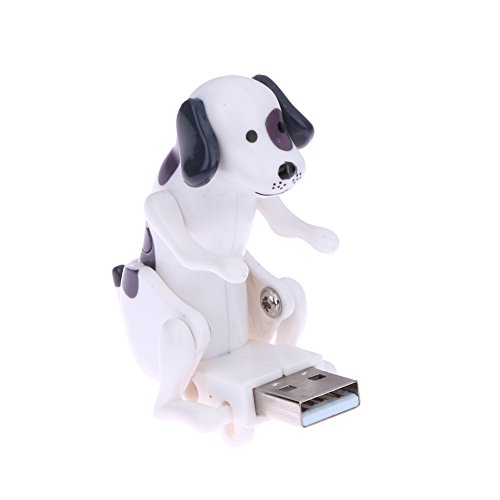 Nova bijela mini smiješna slatka USB grmljani spot za pse USB uređaji Gumping Usb Powered Dog