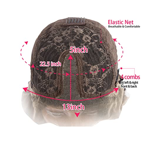 Ouri kosa ravni T dio čipkasta prednja perika ljudska kosa srednji dio 180% gustoća 13x5x1 T dio ravne
