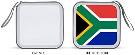 Afrička zastava CD Case plastični DVD novčanik Nosač za prijenosni organi organizator za pohranu za automatsko