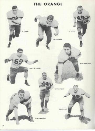 Syracuse vs Pitt Football Program iz 1956. + bonus 1948 program Jim Brown - NFL programi