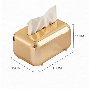 Sawqf Zlatne tkivne kutije za skladištenje držača salveta papir Case Orrnament Orrnament Craft Desktop držač tkiva Kuhinjski tkivo