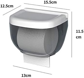 Genigw vodootporni toaletni papir mobilni telefon Skladište zidne nosač nosača za pohranu kutija za
